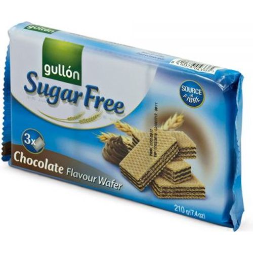 Вафли Gullon Chocolate без сахара 210 г