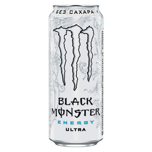 Энергетический напиток Black Monster Energy Ultra белый безалкогольный 500 мл