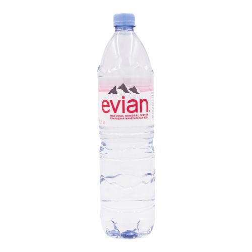 Вода минеральная Evian природная негазированная столовая 1,5 л