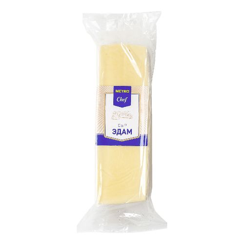 Сыр полутвердый Metro Chef Эдам 40% БЗМЖ ~2,5 кг