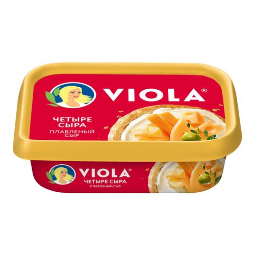 Сыр плавленый Viola Четыре сыра 50% БЗМЖ 200 г