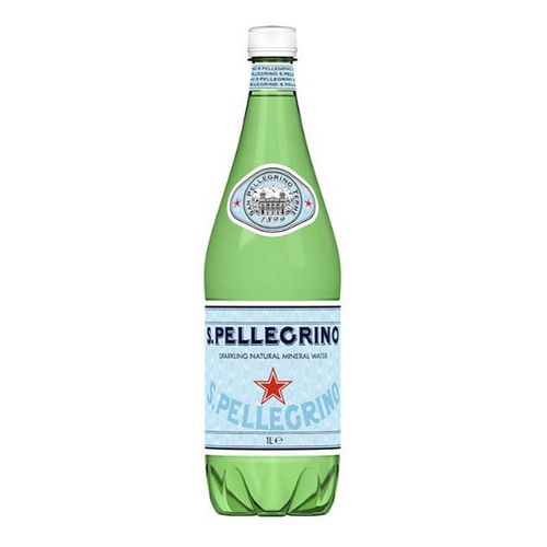 Вода минеральная S.Pellegrino газированная лечебно-столовая 1 л