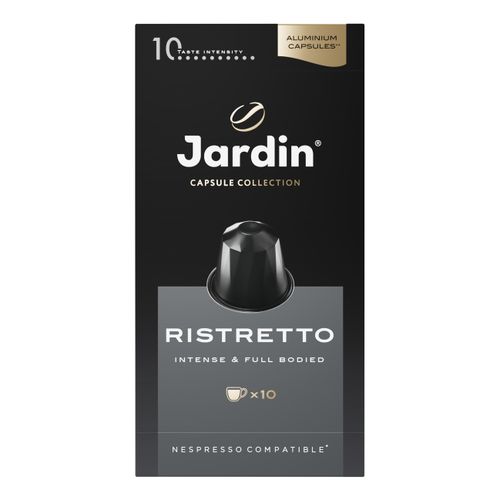 Кофе Jardin Ristretto молотый в капсулах 5 г 10 шт
