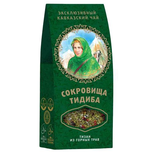 Чай травяной Экокавказ Сокровища тидиба тизан из горных трав листовой 50 г