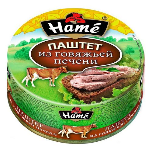 Паштет печеночный Hame говядина 250 г