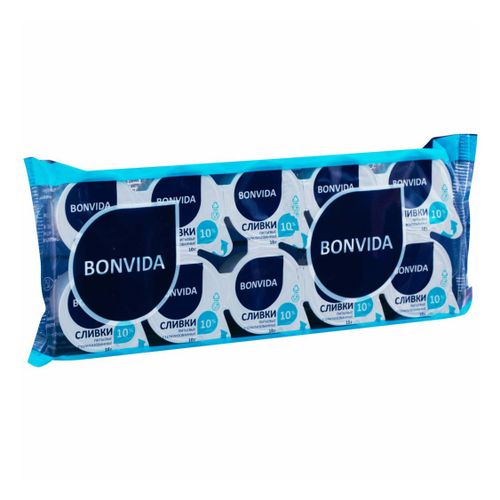 Сливки питьевые Bonvida порционные стерилизованные 10% 10 мл х 10 шт