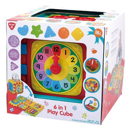 Игровой куб развивающий Playgo 6 в 1