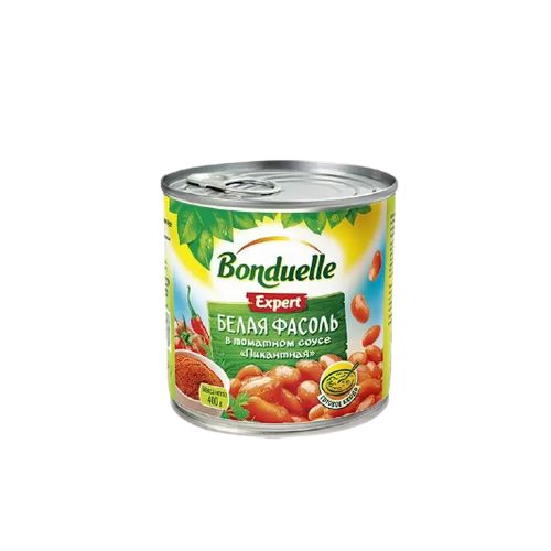 Фасоль Bonduelle белая в томатном соусе 430 г