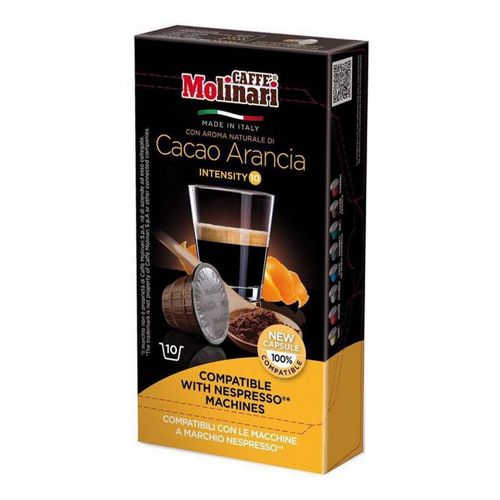 Кофе Molinari Апельсин-шоколад в капсулах 5 г х 10 шт