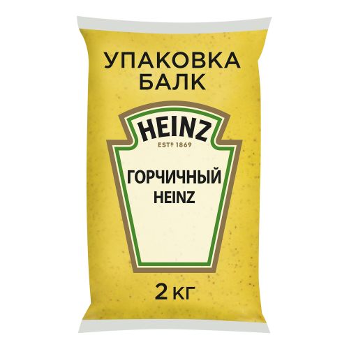 Соус Heinz горчичный 2 кг