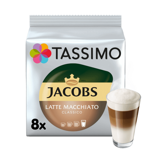 Кофейный напиток Jacobs Latte Macchiato Classico капсульный 8 шт 229,6 г