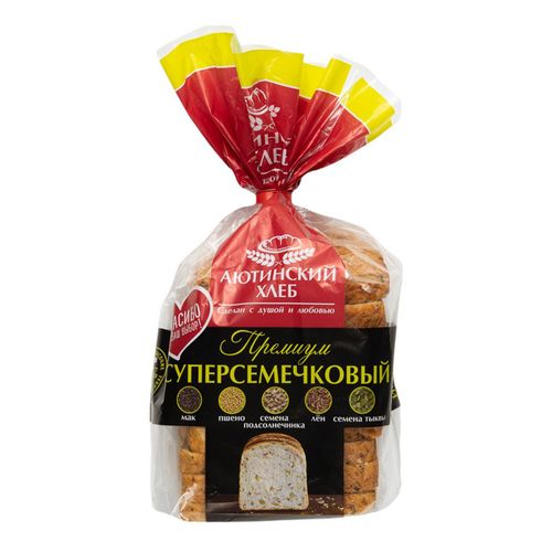 Хлеб Аютинский Хлеб Тостовый премиум пшеничный в нарезке 330 г