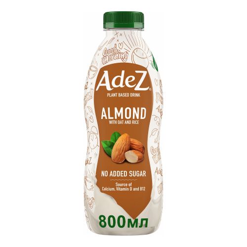 Растительный напиток AdeZ Восхитительный миндаль 800 мл
