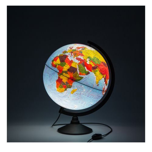 Глобус Globen физико-политический с подсветкой 32 см