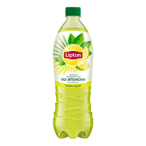 Холодный чай Lipton зеленый По-японски Лайм Юдзу 1 л
