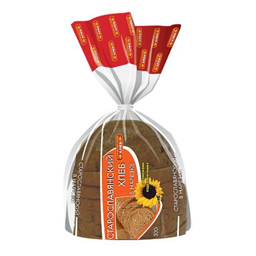 Батон Сормовский хлеб Старославянский пшеничный в нарезке с семечками подсолнечника 300 г