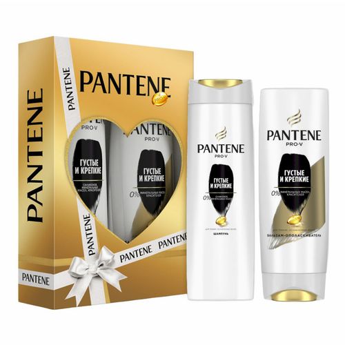 Набор средств для волос Pantene Pro-V Густые и крепкие 2 предмета
