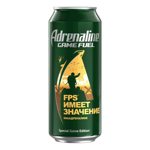 Энергетический напиток Adrenaline Rush Game Fuel лайм-имбирь газированный безалкогольный 449 мл