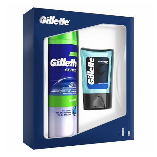 Набор для бритья Gillette Series 2 предмета