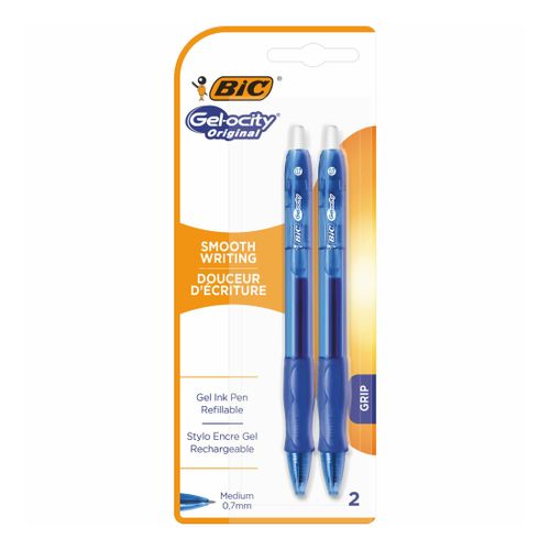 Ручки гелевые Bic Gel-ocity Original синие 2 шт