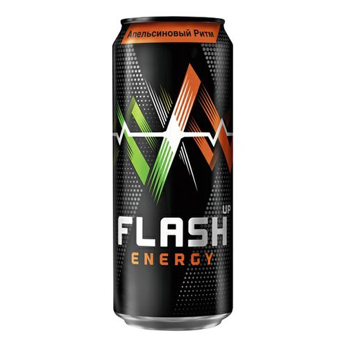 Энергетический напиток Flash Up Energy апельсин газированный 450 мл