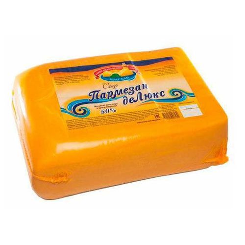 Сыр твердый Витебское молоко Пармезан деЛюкс 50% ~200 г