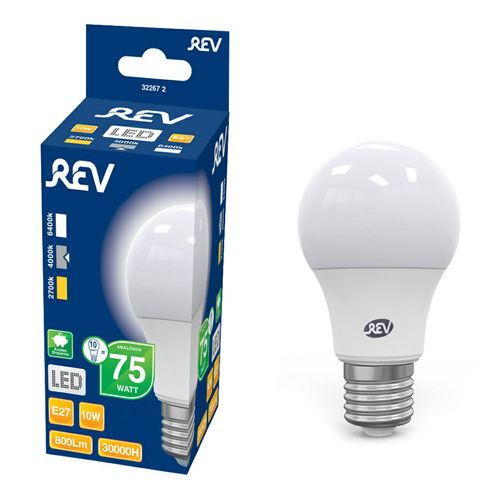 Светодиодная лампа REV E27 10 Вт груша