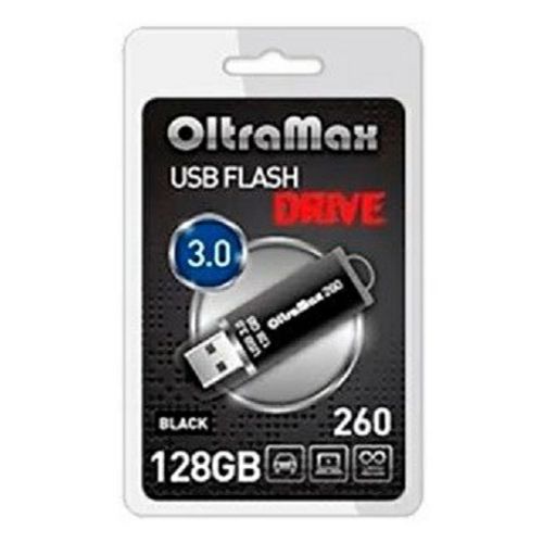 USB-флешка OltraMax 260 128 Гб черная