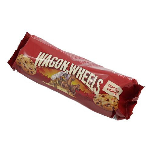 Печенье Wagon Wheels песочное с кусочками шоколада 136 г