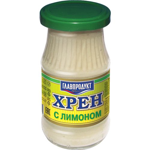 Хрен Главпродукт с лимоном 170 г