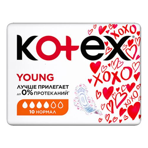 Гигиенические прокладки Kotex Young Normal 10 шт