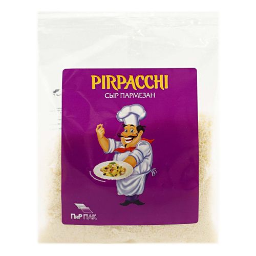 Сыр твердый Pirpacchi Parmesan тертый 38% 100 г