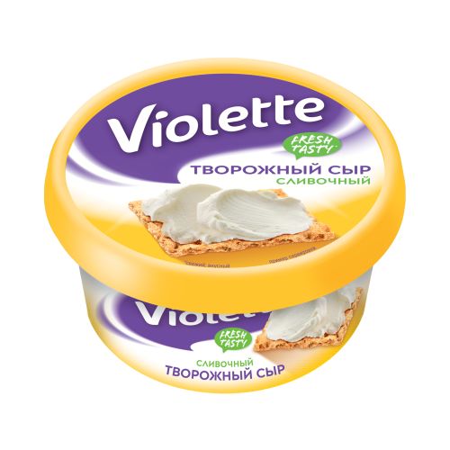 Сыр творожный Violette сливочный 70% 140 г