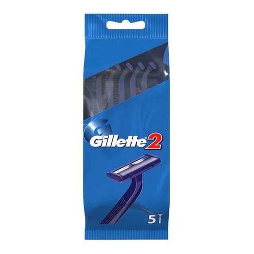 Бритвенные станки Gillette 2 лезвия одноразовые 5 шт