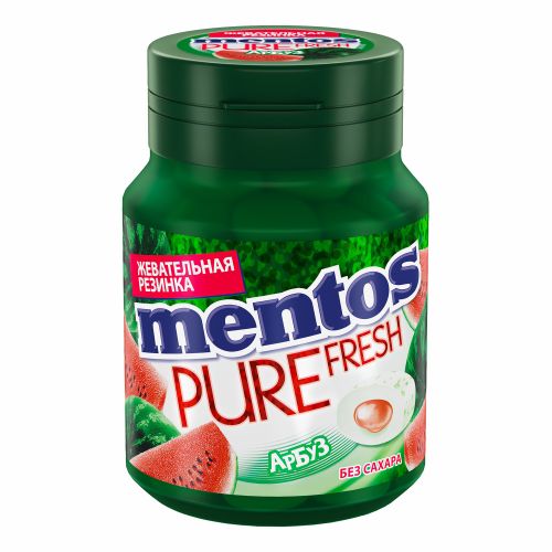 Жевательная резинка Mentos Pure Fresh Арбуз 54 г