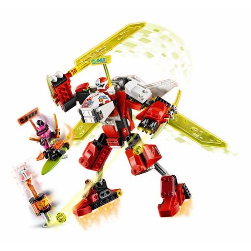 Пластмассовый конструктор Lego Ninjago Реактивный самолет Кая 204 детали