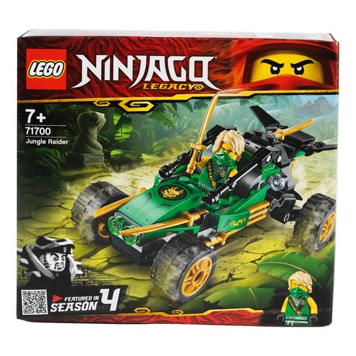 Пластмассовый конструктор Lego Ninjago Тропический внедорожник 127 деталей