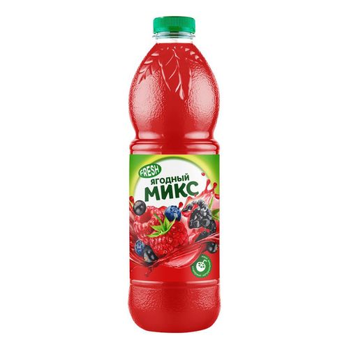 Напиток сокосодержащий Fresh ягодный микс 1,5 л - купить с самовывозом ...