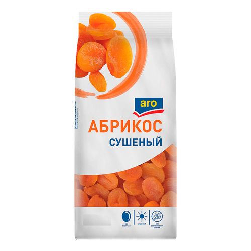 Абрикосы сушеные ARO без косточки 120 г - купить с самовывозом в СберМаркет