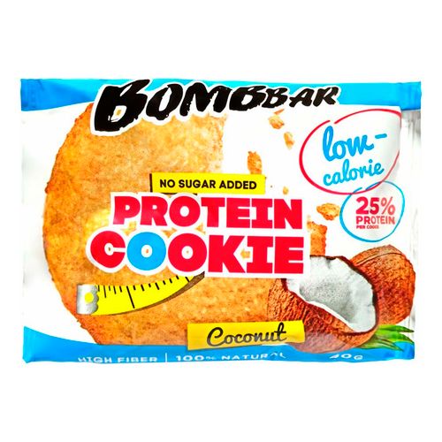 Печенье BombBar протеиновое кокос 40 г
