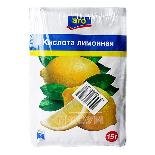 Лимонная кислота Aro пищевая 15 г x 5 шт