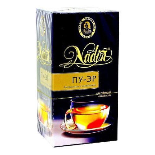 Чай пуэр Nadin в пакетиках 2 г х 25 шт