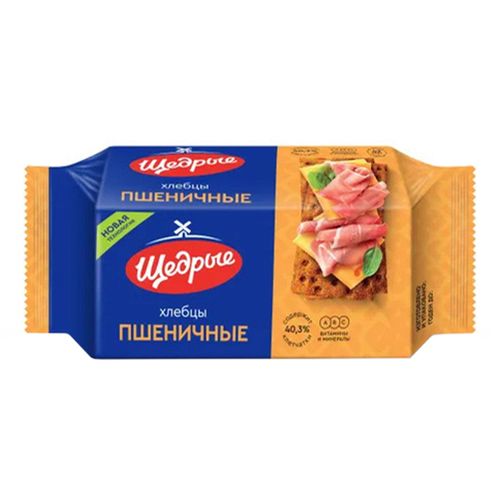 Хлебцы пшеничные Щедрые 200 г - купить с самовывозом в СберМаркет