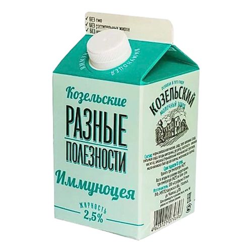 Иммуноцея Козельский молочный завод с сиропом шиповника 2,5% 450 мл