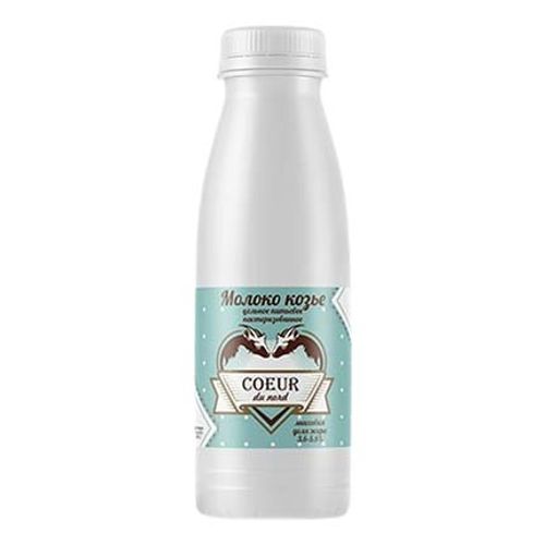 Молоко 3,6 - 5,6% пастеризованное 500 мл Coeur du Nord БЗМЖ