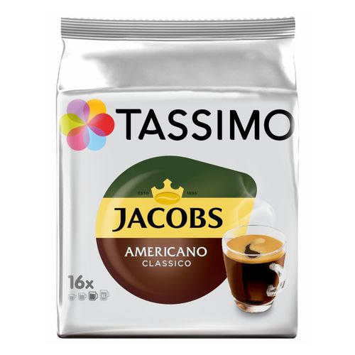 Кофе Jacobs Tassimo Americano Classico в капсулах 9 г х 16 шт