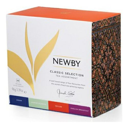 Набор черного и зеленого чая Newby Classic Selection в пакетиках 2 г х 48 шт