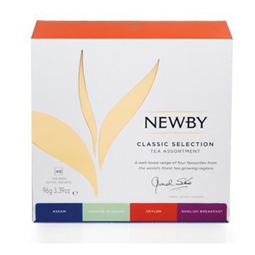 Набор черного и зеленого чая Newby Classic Selection в пакетиках 2 г х 48 шт