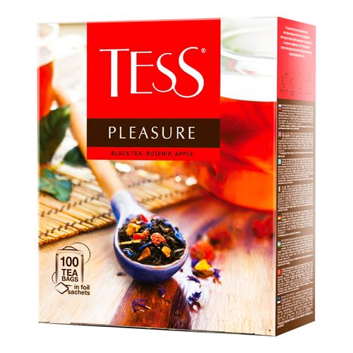 Чай черный Tess Pleasure в пакетиках 1,5 г х 100 шт