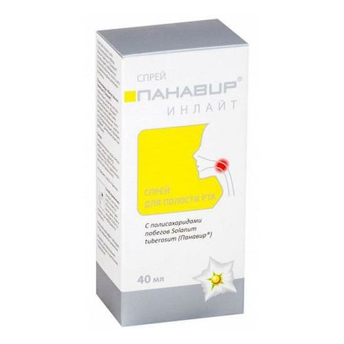 Панавир Инлайт спрей 40 мл - купить с самовывозом в СберМаркет